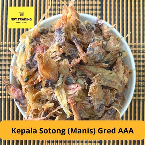 Kepala Sotong Kering Malaysia Grad Aaa Dried Cuttlefish Head Malaysia