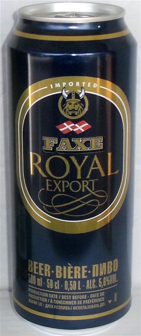 Faxe Beer Ml Imported Royal Expor International