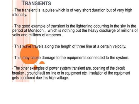 Power System Transients Pptx