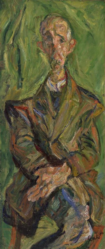 L Homme en prière Soutine Huile sur toile 136 x 58 cm Flickr