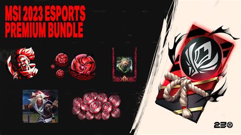 Msi Esports Premium Bundle Official Event Pass Trailer League