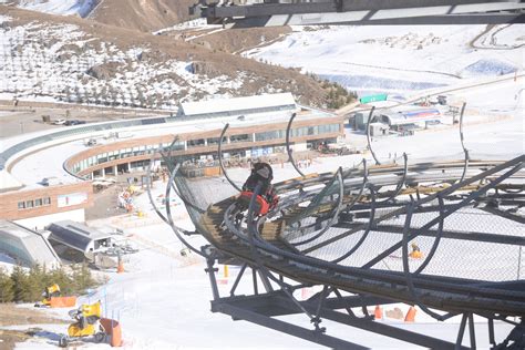 Alpine Coaster On The Slopes Of Shahdag Azerbaijan Travel