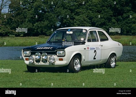 Ford Escort Mk Works Rally Car Of Stock Photo Alamy