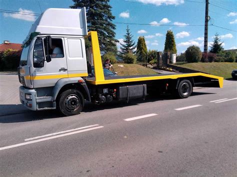 Zabudowa Man Pomoc Drogowa Laweta Autolaweta Pojazd Specjalny Najazd