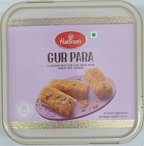 Buy Online Haldiram S Gur Para Oz Gm Nj Usa