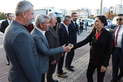 TCMB Başkanı Hafize Gaye Erkan Adıyaman da ziyaretlerde bulundu