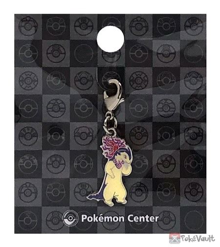 Pokemon Center 2022 Hisuian Typhlosion Metal Charm