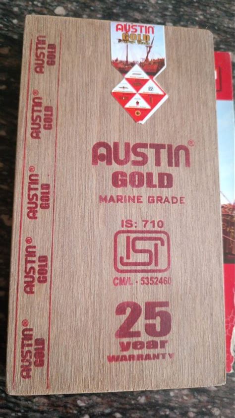 Austin Gold Marine Plywood For Furniture 8x4 Sq Ft At Rs 120 Sq Ft In