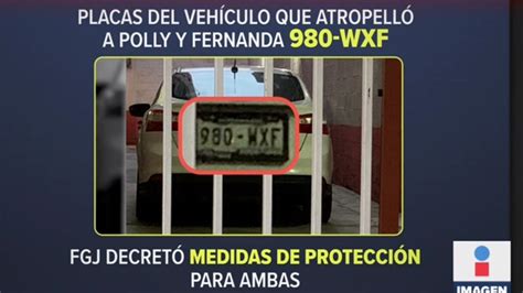 Polly Fernanda Atropelladas Diego Dan A Conocer Placas Del Auto Que