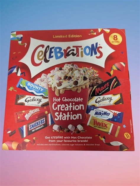 LIMITED EDITION CELEBRATIONS Deluxe Hot Chocolate Gift Set Sachets