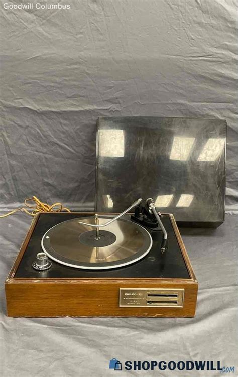 Philco Ford Stereosonic High Fidelity Turntable Shopgoodwill