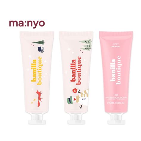 MANYO Banilla Boutique Christmas Trio-set Hand Cream 50ml x 3EA ...