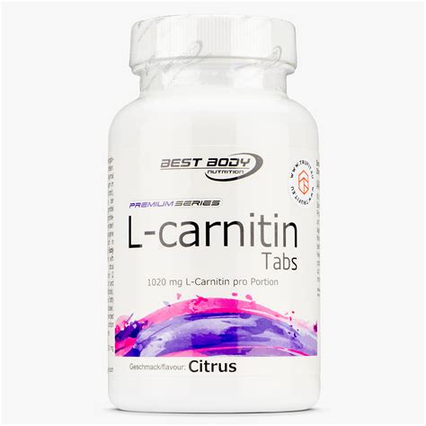 Best Body Nutrition - L-Carnitin Tablets - Increase your fat loss ...