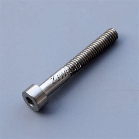 M X Titanium Ti Screw Bolt Allen Hex Socket Cap Head Aerospace