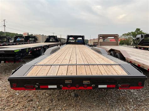 Load Trail X Lowboy Carhauler Flatbed Trailer K Lb