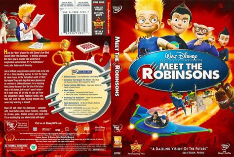 Meet The Robinsons DVD Cover Front and Back by dlee1293847 on DeviantArt