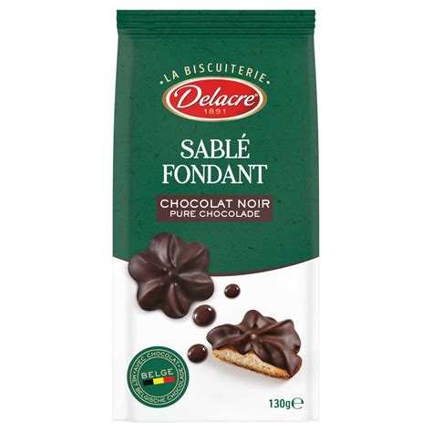 Delacre Sable Chocolat Noir Gr Delhaize