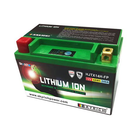 Batterie Moto Lithium Skyrich Hjtx H Fp Ytx Bs Ytx Bs