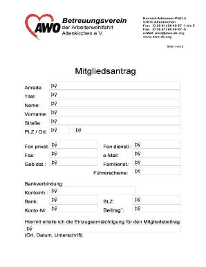 Fillable Online Ehrenamt Im Netz Mitgliedsantrag Ehrenamt Im Netz Fax