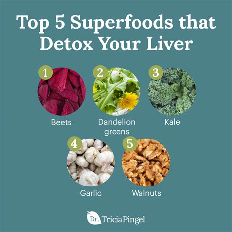 5 Foods for Detoxing Your Liver - Dr. Pingel