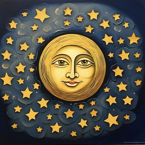 whimsical fantasy retro sun art  stock photo public domain pictures