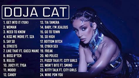 Doja Cat Greatest Hits Full Album 2022 Best Songs Of Doja Cat Playlist 2022 Youtube