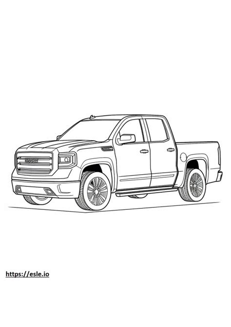 Gmc Coloring Pages Free Printable