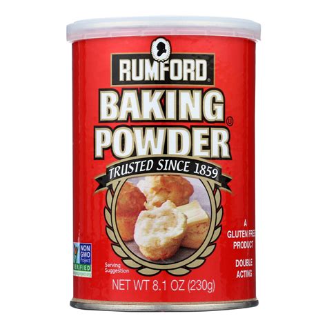 Rumford Baking Powder Aluminum Free Non Gmo Case Of 12 81 Oz