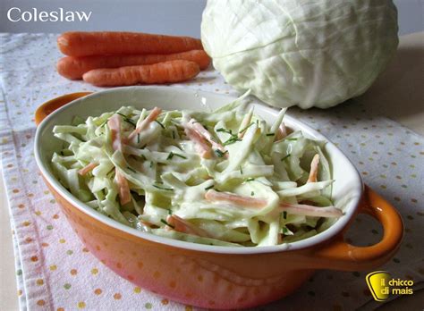 Coleslaw Insalata Di Cavolo Ricetta Americana