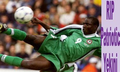 yekini  abacha team mates contributed  yekinis demise