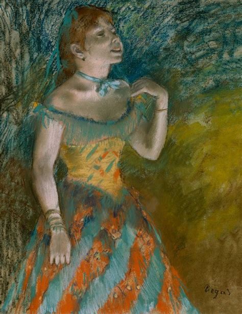 Galeria Plakatu Plakat The Singer In Green Edgar Degas X Cm