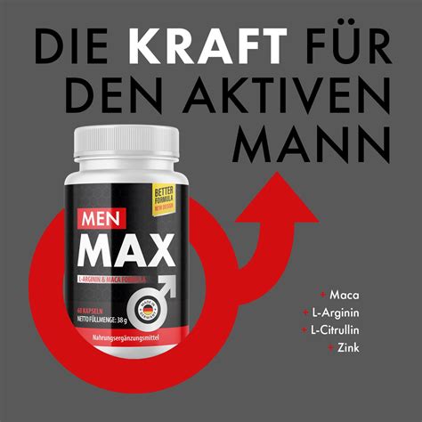 Men Max Kapseln 60 St - Shop Apotheke