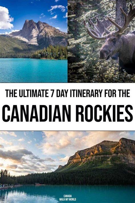 A 7 Day Canadian Rockies Road Trip Itinerary Artofit