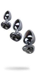 Roluck Analplug Anfänger Frau Klein Glas Anal Plug 16 7 5cm Kegel Kristall Analplug für Frauen