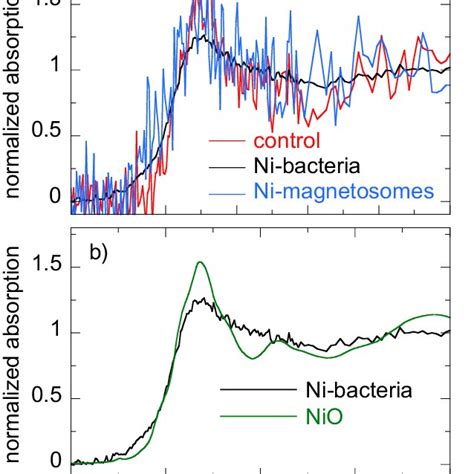 A Normalized Mn K Edge Xanes Spectra Of Control Bacteria Bacteria