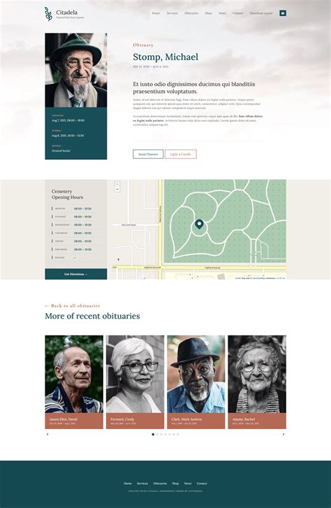 3 Reasons to Consider Citadela WordPress Funeral Theme