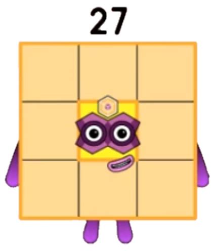 Numberblocks 27 2D by Daorqueba on DeviantArt