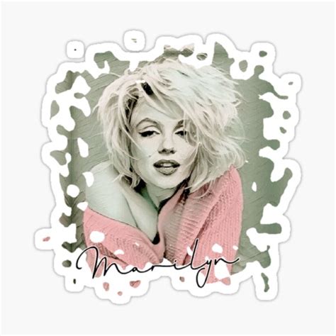 Sexy Marilyn Monroe Sticker For Sale By Kimabella Redbubble