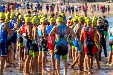 Xxi Triathlon Herbalife Villa De Rota Editorial Stock Image Image Of