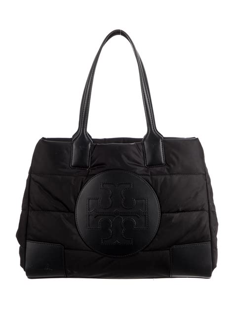 Tory Burch Nylon Tote Bag Black Totes Handbags Wto545264 The Realreal