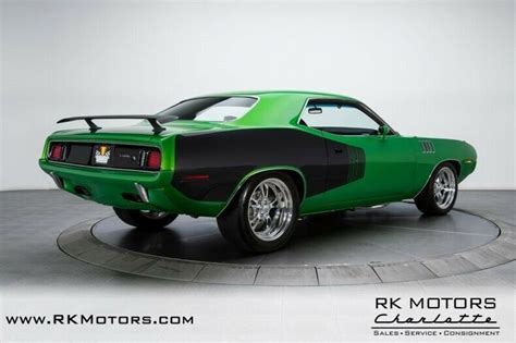 1971 Plymouth Cuda Limetime Green Hardtop 426 Hemi V8 5 Speed Manual