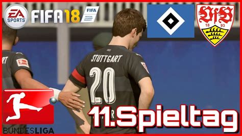 Fifa 18 Ps4 Deutsch 015 11 Spieltag Hamburger SV Vs VfB Stuttgart