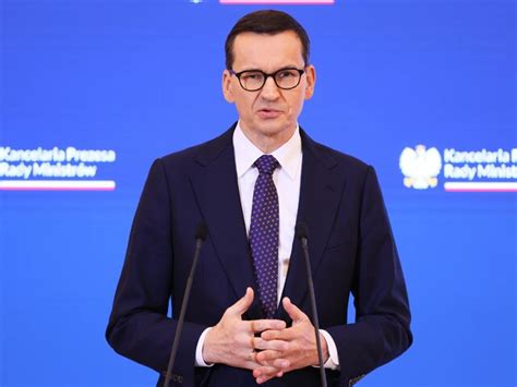 Pilne posiedzenie Rady Ministrów Oświadczenie Morawieckiego