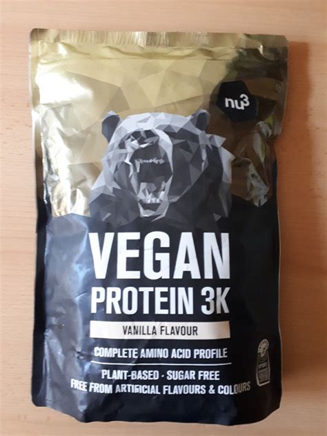 Nu3 Vegan Protein 3k Shake 1kg Vanilla Flavour Kraków Kup Teraz