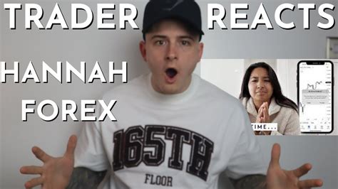 Trader Reacts Hannah Forex My Live Trading Is Coming To An End Youtube