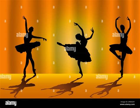 Vintage Male Ballet Dancers Stock Vector Images Alamy