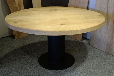 Ronde tafel Eikenhout Massief Ø 140 cm tafelarsenaal