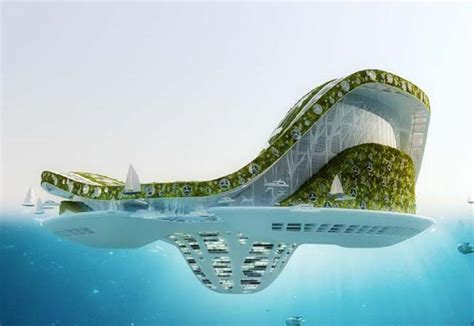 Futuristic Floating City