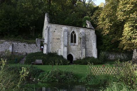 Abbaye Notre Dame de Fontaine Guérard The abbey Notre Dame Flickr