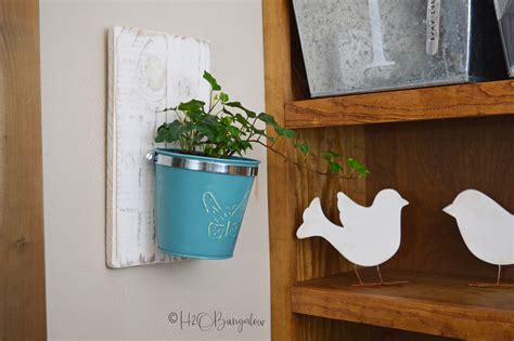 DIY Wall Hanging Planters - H2OBungalow